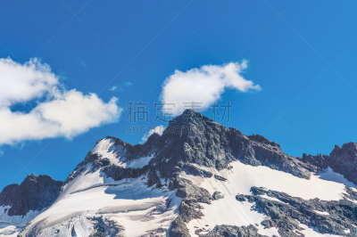 山,在上面,天空,美,褐色,水平画幅,云,长野县,火山地形,旅行者