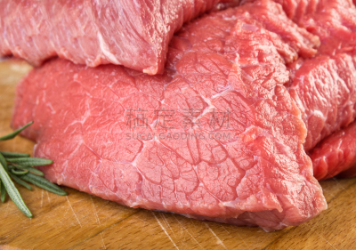 生食,肉,阿伯丁安格斯牛,大理石状肉,水平画幅,法国小牛排,特写,部分,小牛肉,晚餐