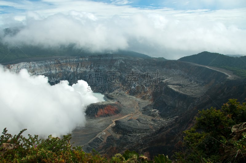 波阿斯火山,自然,火山,水平画幅,彩色图片,无人,风景,环境,户外