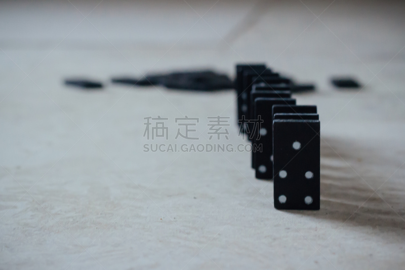 多米诺效应,成一排,休闲游戏,斑点,策略,骨牌,图像,组物体,无人,2015年