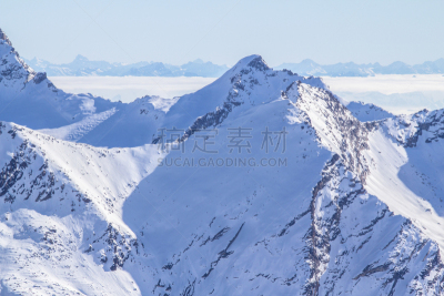 萨斯菲,瑞士,山脉,天空,水平画幅,雪,无人,户外,瑞士阿尔卑斯山,高处