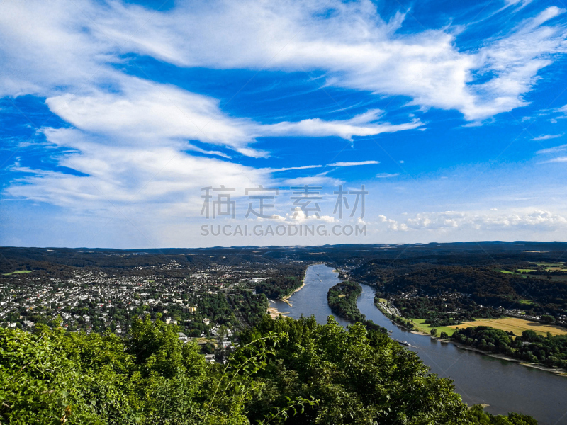 都市风景,波恩,德国,景观设计,浪漫,著名景点,河流,2015年,夏天,户外