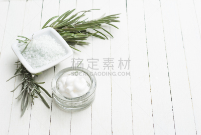 浴盐,润肤露,留白,水平画幅,无人,spa美容,抗痘护理露,乡村风格,化妆用品,明亮