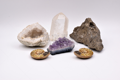 宝石,化石,白色,水平画幅,古老的,玛瑙,石材,图像,紫水晶,钻石