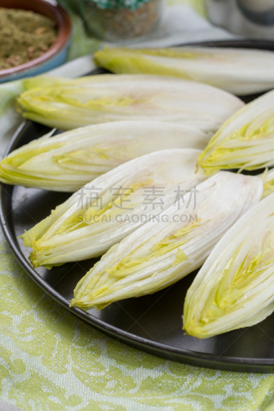 菊苣,清新,沙拉,生食,酸味,垂直画幅,素食,无人,开胃品,比利时菊苣