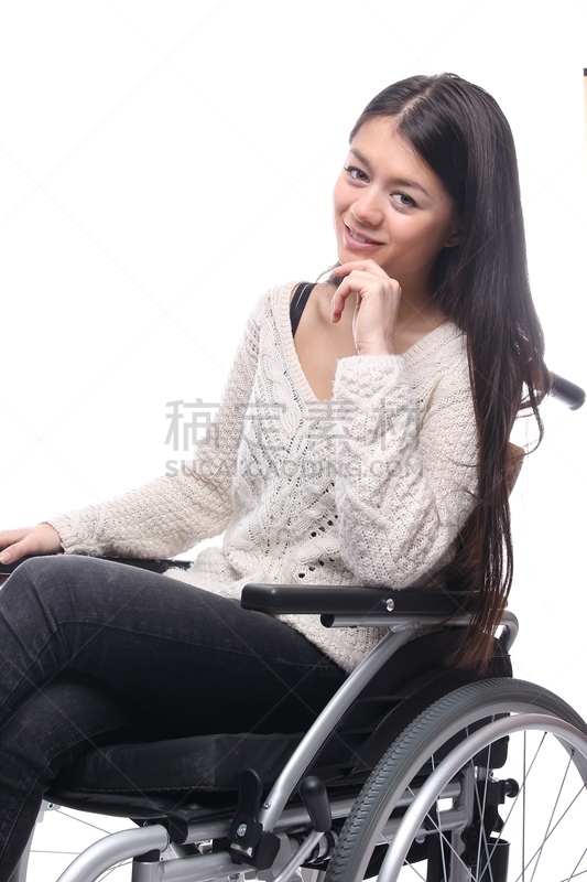 女人,轮椅,在活动中,健康保健,车轮,长度,妻子,肖像,设备用品,能力缺陷者