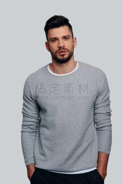 男人,清新,无忧无虑,仅男人,灰色,一个人,仅一个男人,现代,风格,都市型男