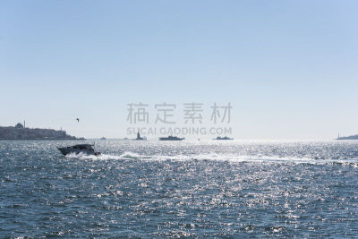 伊斯坦布尔,博斯普鲁斯海峡,城市,自然美,风景,红灯,土耳其,云景,照明设备,曙暮光
