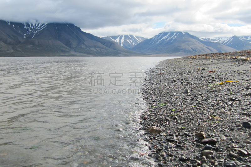 朗伊尔城,斯瓦尔巴德群岛,斯匹兹卑尔根,斯瓦尔巴特群岛和扬马延岛,自然,旅游目的地,水平画幅,无人,偏远的,户外