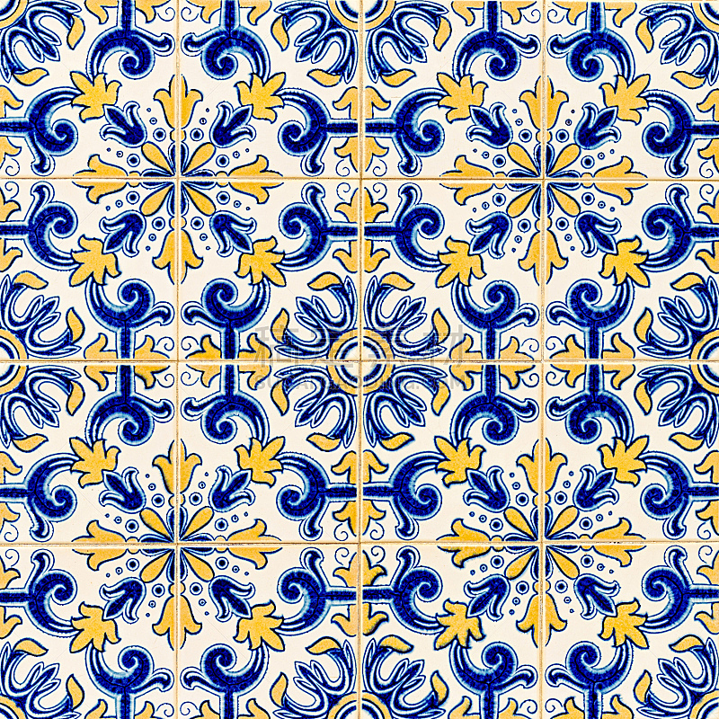 Portuguese Square Azulejo
