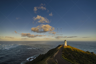 cape reinga,灯塔楼,云,自然美,海岸线,夏天,户外,天空,北