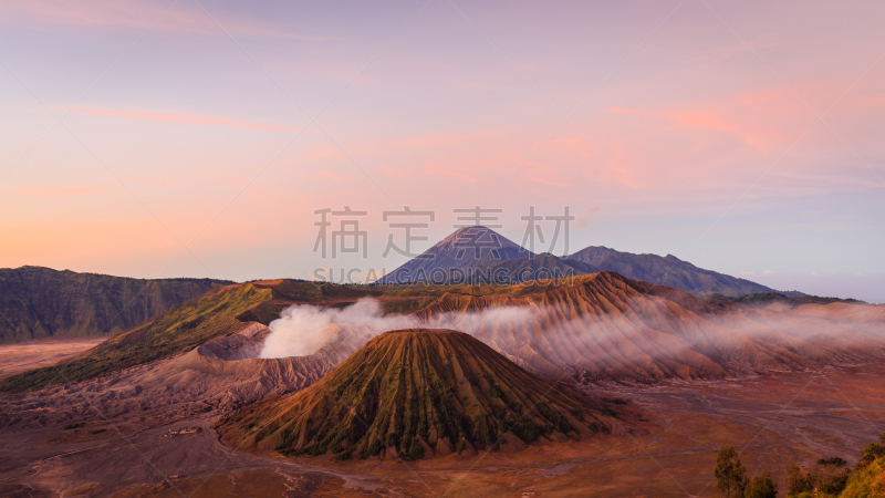 黎明,婆罗摩火山,机遇,非凡的,天空,公园,水平画幅,米斯提克,火山地形,早晨