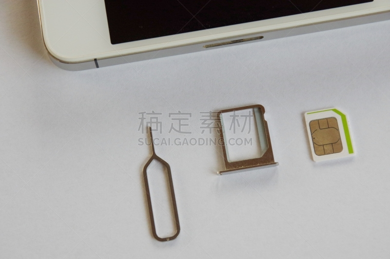 sim卡,餐盘,技术,智能手机,水平画幅,无人,便携式信息设备,日本,无线技术,白色背景