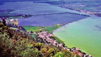 湖,风景,昆明,旅游目的地,水平画幅,无人,户外,云南省,山脉,2015年