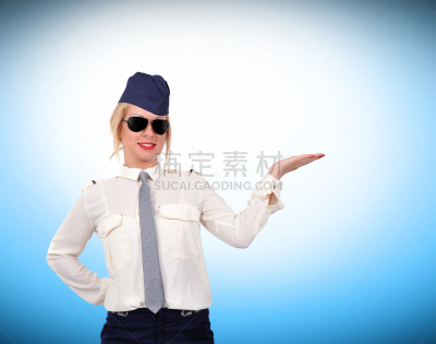 机舱乘务员,友好运动会,美,水平画幅,美人,制服,白人,航空业,想法,青年人