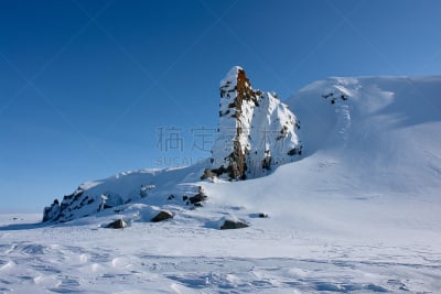 雪,悬崖,楚科塔地区,克歇尔河,冰柱,簇叶从生的,水,水平画幅,尖的,纯净