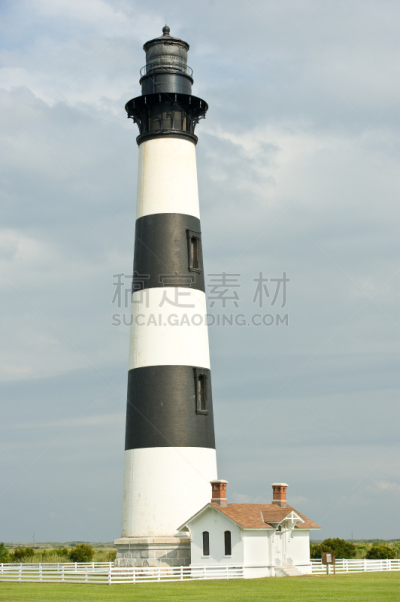 北卡罗来纳,博得岛灯塔,海特瑞斯角,垂直画幅,公园,暴风雨,客船,古老的,大西洋,户外