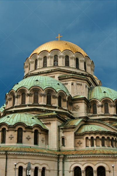 部分,垂直画幅,天空,灵性,无人,巨大的,索非亚,alexander of yugoslavia,建筑业