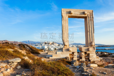 拿索斯,波尔塔拉,古代文明,灵性,古董,水平画幅,无人,符号,寺庙,古老的