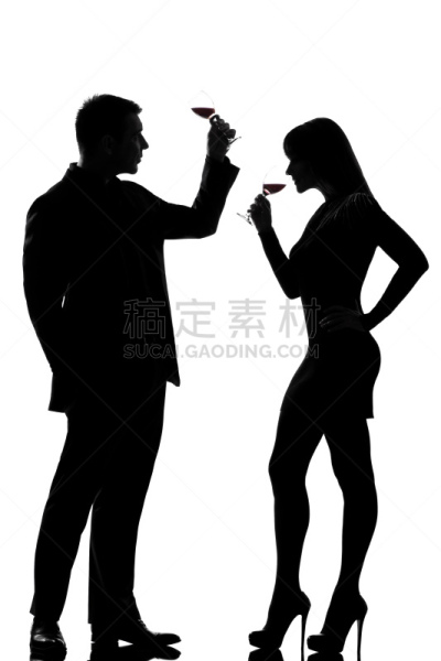 异性恋,女人,红葡萄酒,男人,一个人,饮料,真实的人,葡萄酒,背景分离,拿着