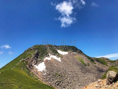旅途,平和,长野县,清新,环境,云,雪,自然美,夏天,户外