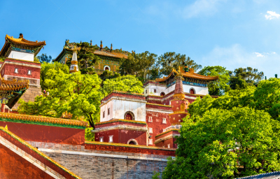 四个物体,北京,非凡的,寺庙,颐和园,桑耶寺,满族,寺院,纪念碑,古老的