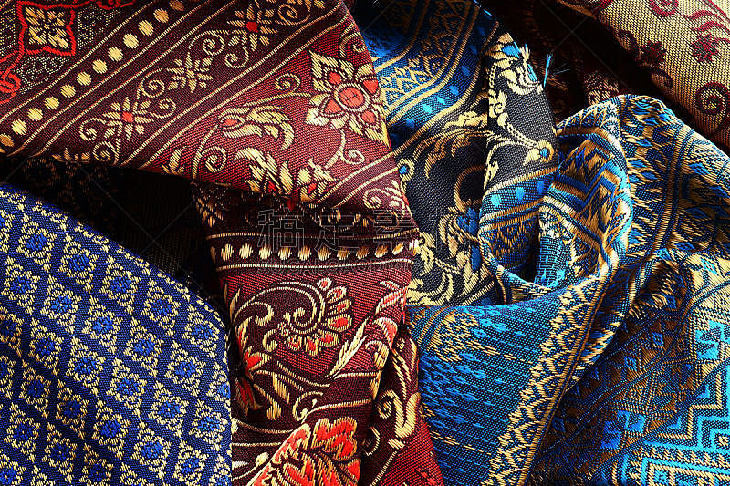 纺织品,亚洲,古董,越南,新加坡,华贵,泰国,缅甸,背景,2015年
