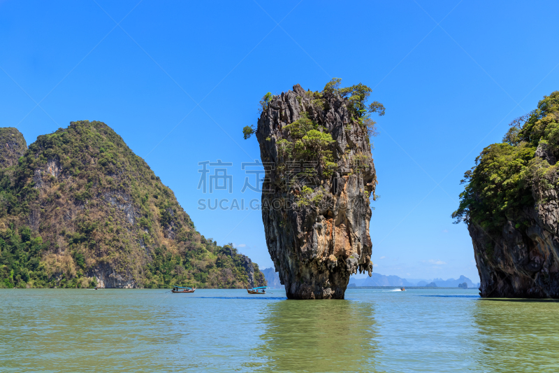 泰国,普吉岛,詹姆斯庞德岛,自然美,攀牙湾,莫斯特,名声,不信,旅游,靠近