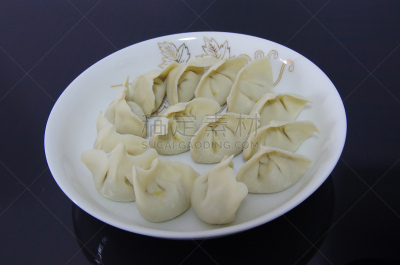 饺子,水平画幅,无人,意大利面,中国食品,食品,摄影