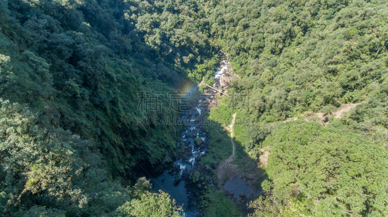 waterfall with 125 meters of height of water fall in Brazil in Santa Catarina Corupa. Route with 14 waterfalls in one of the last areas of Atlantic forest. Corupa means area of ​​many stones. The Rio Novo is born in the fields of the plateau and plunges t