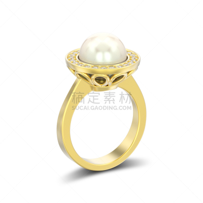 绘画插图,阴影,黄金,珍珠,三维图形,分离着色,钻石,结婚戒指,个人随身用品,美
