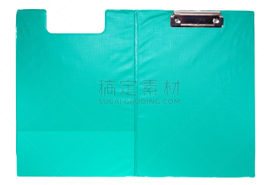 绿色,写字板,空白的,留白,水平画幅,笔记本,平视角,静止的,白色背景,背景分离