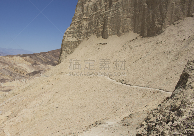 徒步旅行,黄金峡谷,扎布里斯基角,美,气候,水平画幅,山,沙子,无人,户外