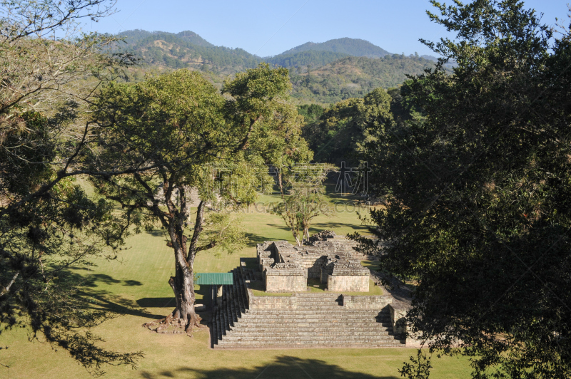 The Mayan ruins of Copan