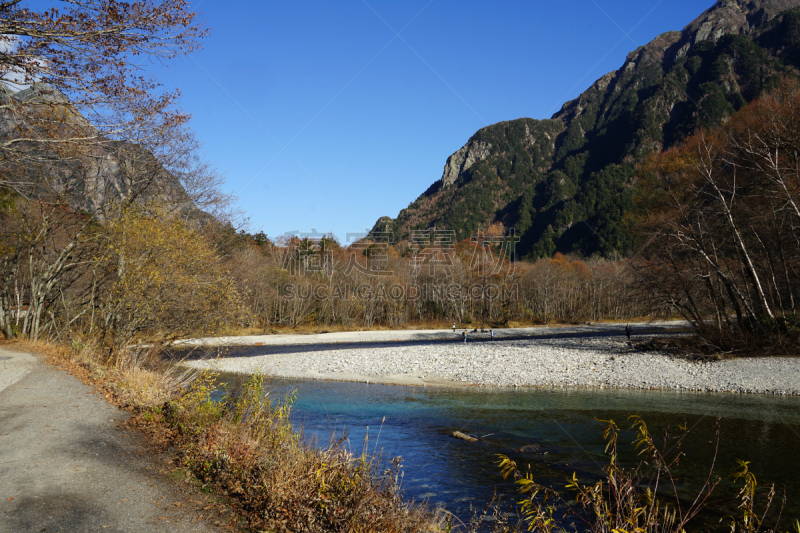 河流,背景,透明,日本阿尔卑斯山脉,水晶,上高地国家公园,水,地形,山,自然美