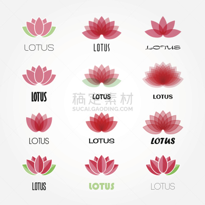 荷花,spa美容,矢量,度假胜地,瑜珈班,莲藕,莲花坐式,莲花,行李标签,仅一朵花