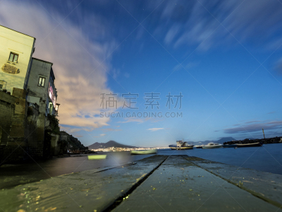 纳布勒斯,坎帕尼亚,卡普里,图像,海洋,无人,户外,水平画幅,德洛沃城堡,意大利