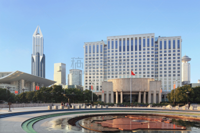 人民广场,上海,风景,水平画幅,市区,无人,日光,城市,白昼,现代