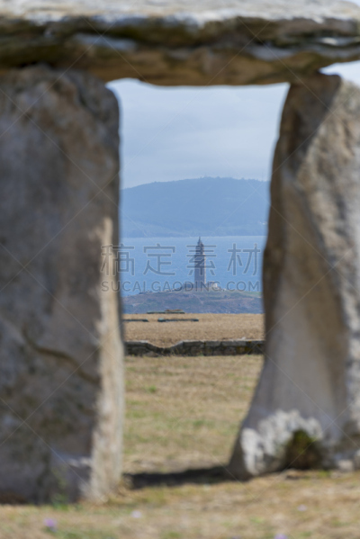 塔,大力神,垂直画幅,纪念碑,式样,边框,块状,古老的,加利西亚,灯塔楼