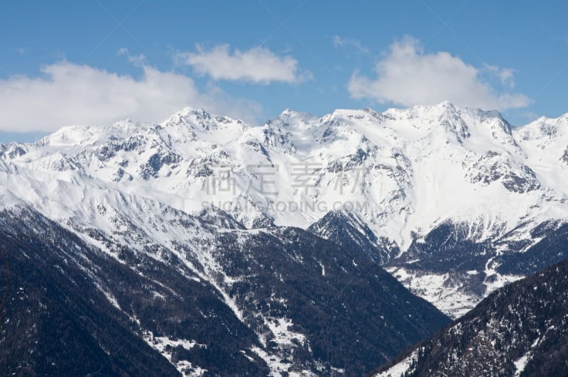 冬天,山脉,福尔加里达,洛矶山脉,水平画幅,山,雪,无人,户外,云景