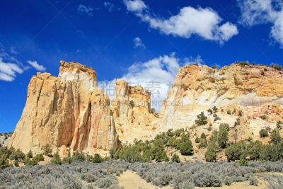 自然拱,犹他,山,美国,路,杨木峡谷,双拱,艾丝卡兰迪峡谷,escalante,尖峰