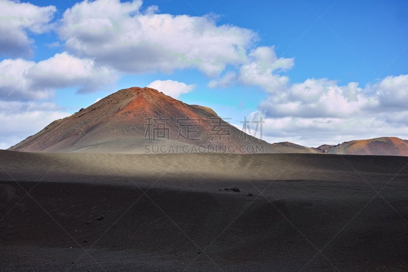 兰萨罗特岛,timanfaya national park,金丝雀,西班牙,看风景,海上航道,导游,天空,水平画幅,山