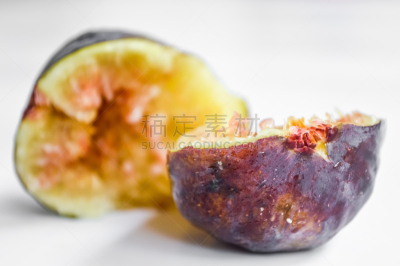 清新,无花果,背景,红血浆,浆,选择对焦,水平画幅,素食,多汁的,食品