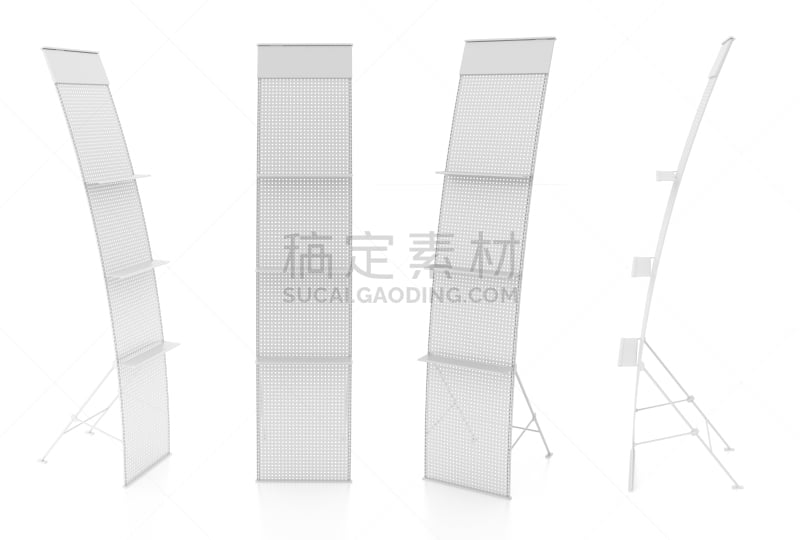 架子,市场营销,空的,报亭,书架,零售展示,水平画幅,商店,模板