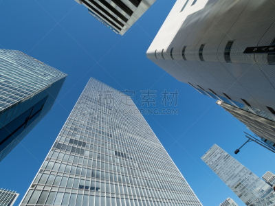 摩天大楼,商务,建筑外部,居住区,水平画幅,无人,户外,高大的,城市,办公园区