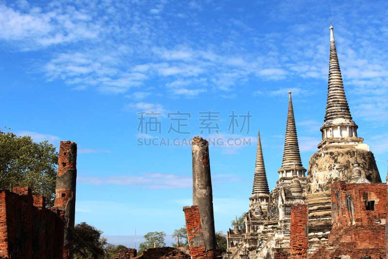 天空,寺庙,远古的,蓝色,宝塔,日光,名声,古老的,当地著名景点