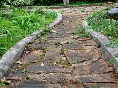石材,步行道路,人行道,园林,草坪,砖,地板,泰国,公园,瓷砖