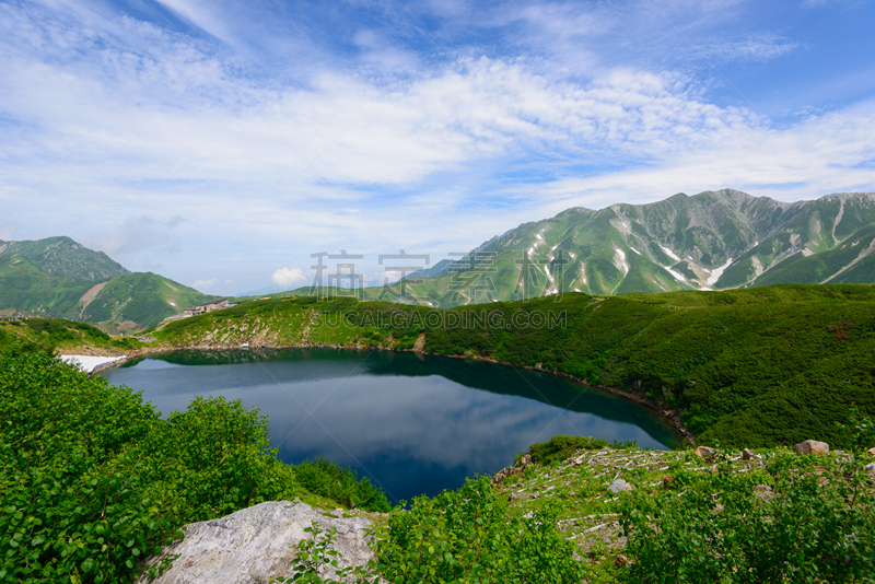 日本阿尔卑斯山脉,地形,北,立黑山部阿尔卑斯山脉路线,室堂,富山,火山湖,富山县,飞驒山脉,避暑圣地