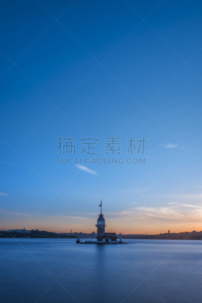 都市风景,伊斯坦布尔,博斯普鲁斯海峡,蓝色,浪漫,土耳其,自然美,日落时分,地形,日落