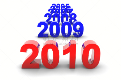 2010,时区,2008,2009年,未来,水平画幅,形状,无人,新年,计算机制图